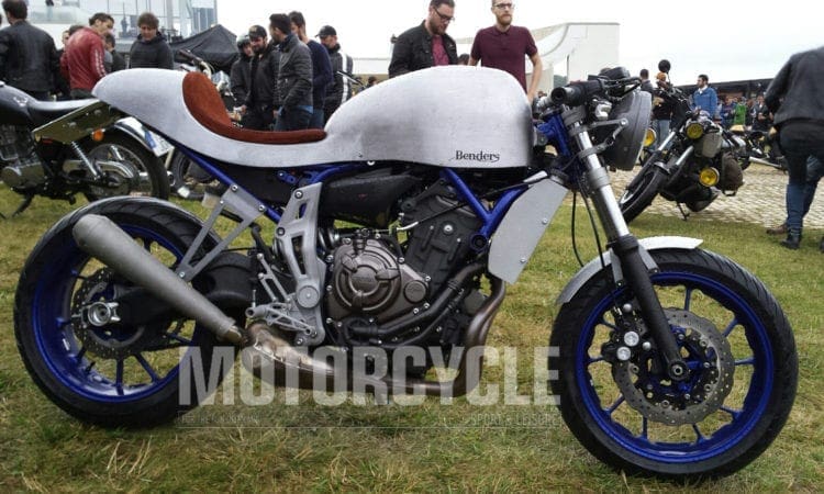 Yamaha MT-07 Retro prototype revealed
