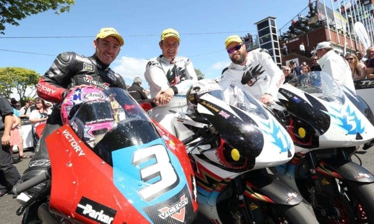 McGuinness wins SES TT Zero race – and breaks own record in the process