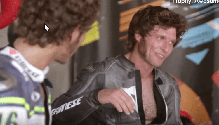VIDEO: Guy Martin vs Valentino Rossi