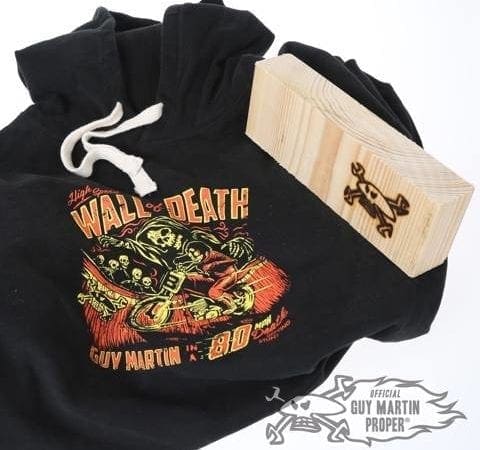 Buy a piece of Guy Martin’s Wall of Death – it means charity cash for Spinal Research