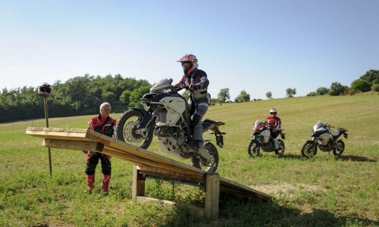 Casey Stoner turns his hand to Enduro school riding