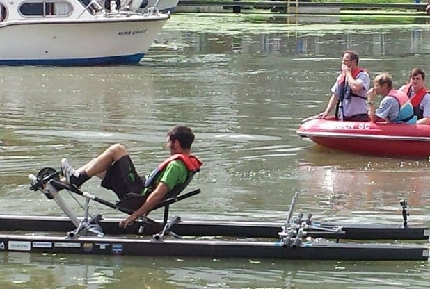 Video: Guy Martin’s slow practice paddle for his world record attempt