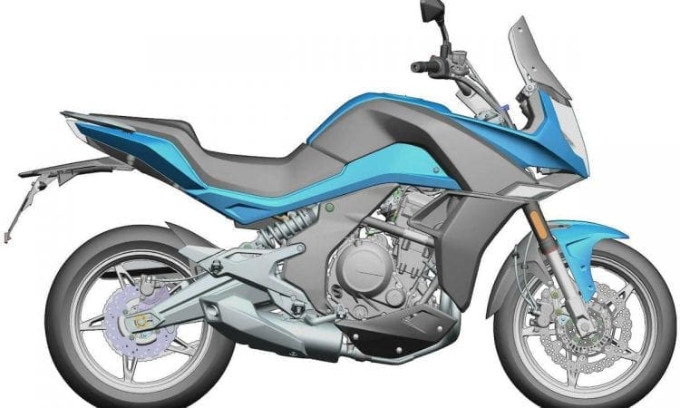 Spied: CFMoto 650MT