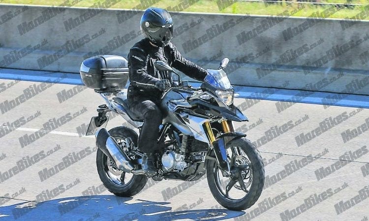 SPY SHOT! More G310GS pictures appears during road ride!