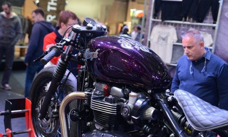Motorcycle Live! A 2017 stand to go to: Triumph