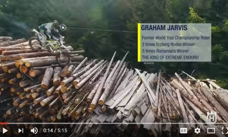 Video: AMAZING skills on show from Enduro God Graham Jarvis