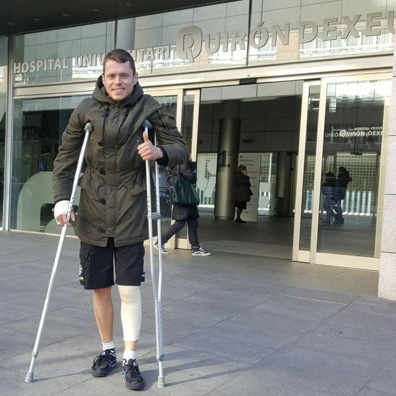 Tito Rabat out of hospital and now at home after fast crash in Sepang