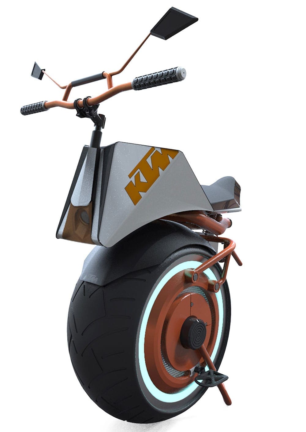 Meet the KTM Unicycle. Yep.