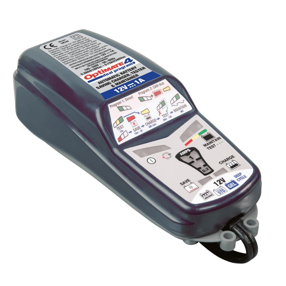 Treat your battery right with the Optimate 4-1A Dual Program V3!