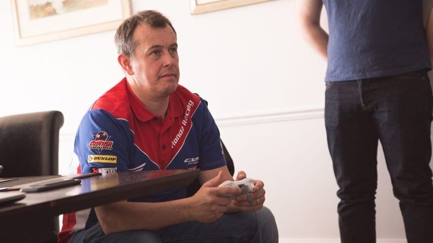 McGuinness and Mercer test TT Isle of Man: Ride on the Edge video game