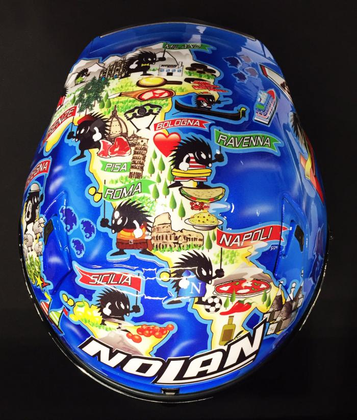 Limited edition Marco Melandri Nolan X-802RR Helmet revealed