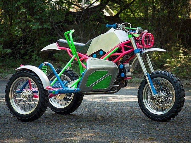 Outrageous (105bhp!) Ducati Odioso sidecarcross custom outfit unveiled!