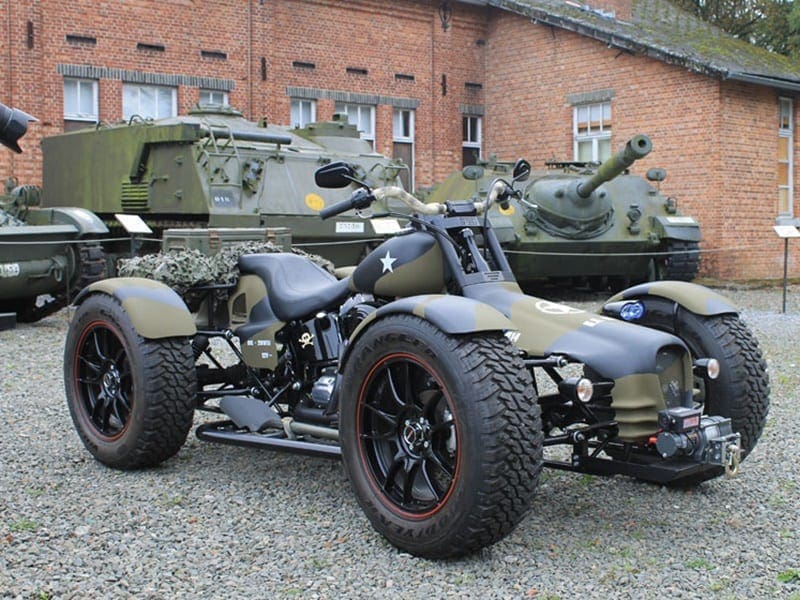 Take your Harley and quad it
