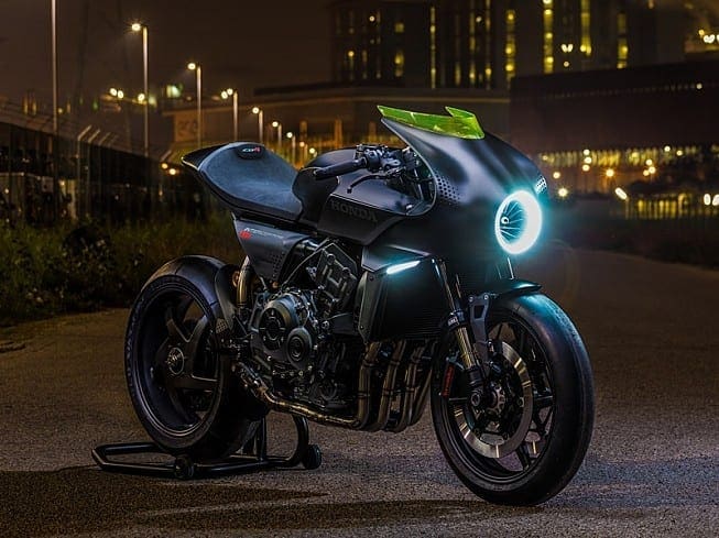 Honda’s super-cool CB4 Interceptor Concept. Make this now please. Thanks.