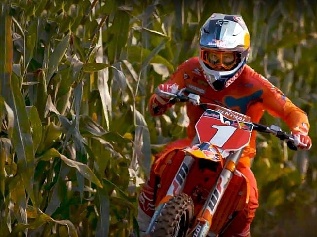 Video: The greatest motocross video of the moment – Ryan Dungey in his corn field (Yeah, it’s that. Yeah, it’s awesome). Watch it.