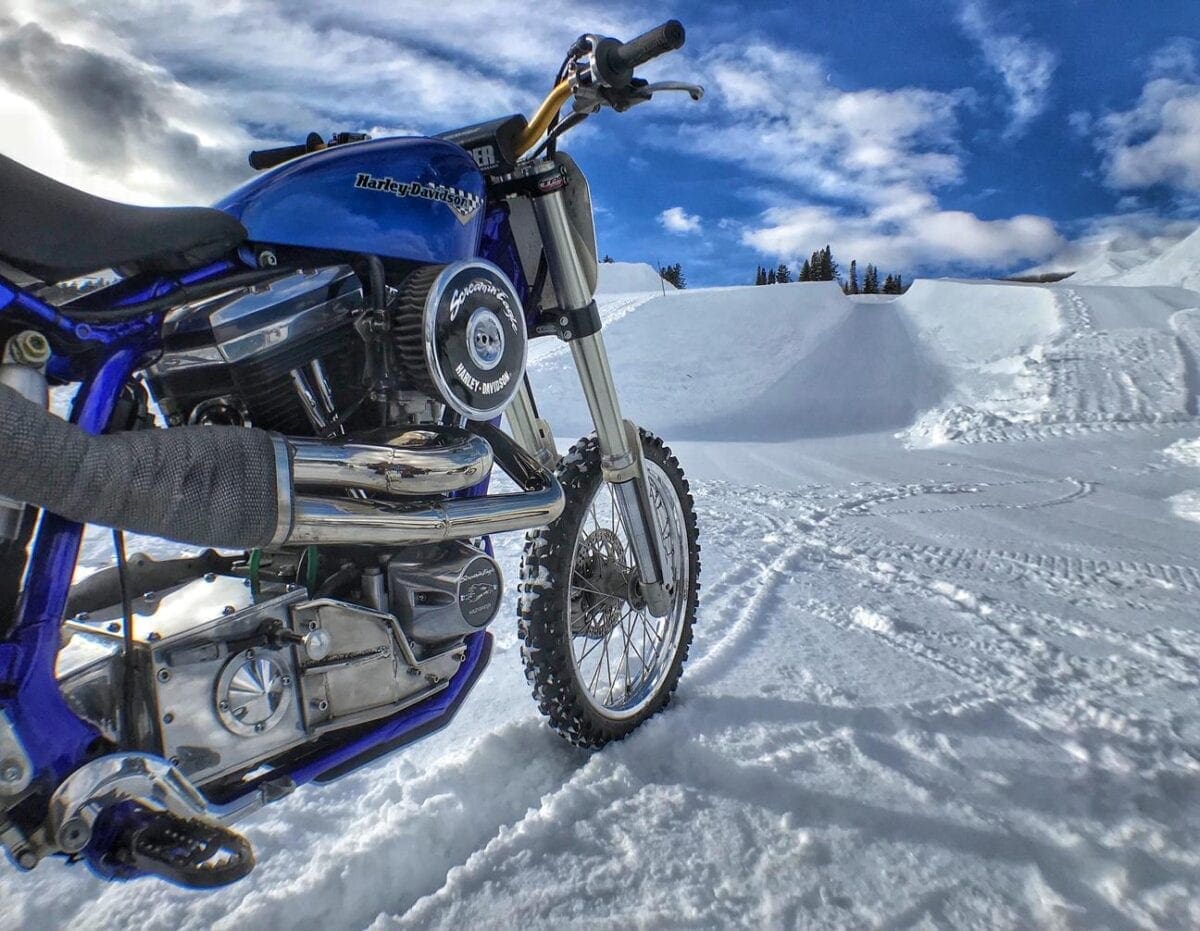 Video: Harley-Davidson Snow Hill Climb at X Games 2018