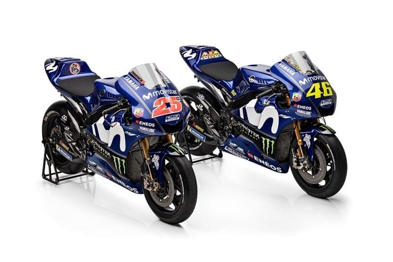 Movistar Yamaha unveils its new MotoGP livery for 2018