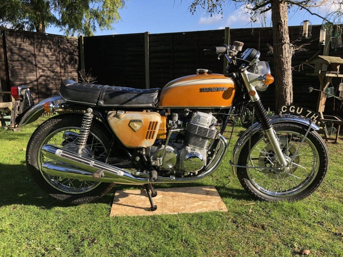 Rare pre-production Honda CB750 goes under the hammer