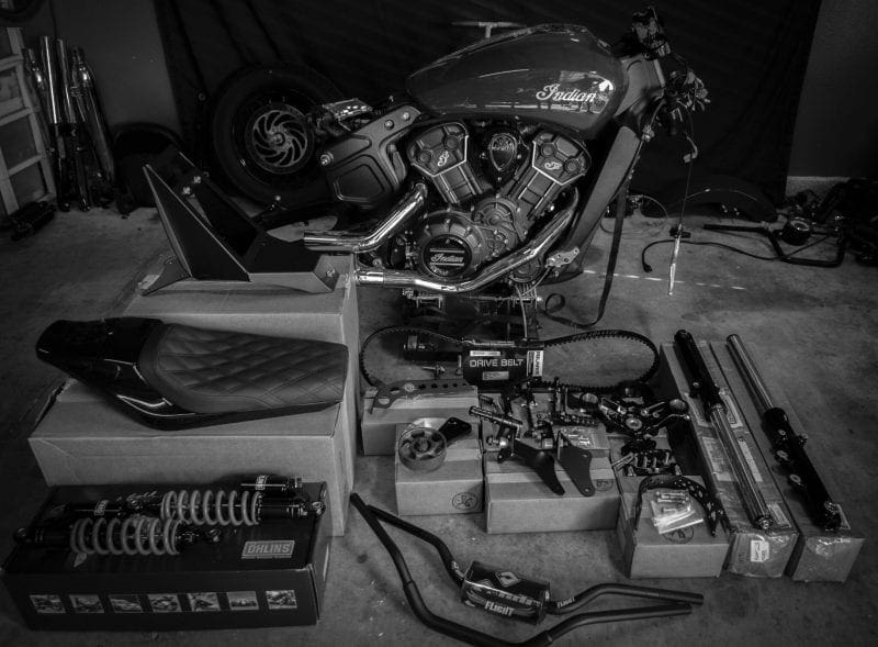 Fancy building an Indian Scout flattracker?