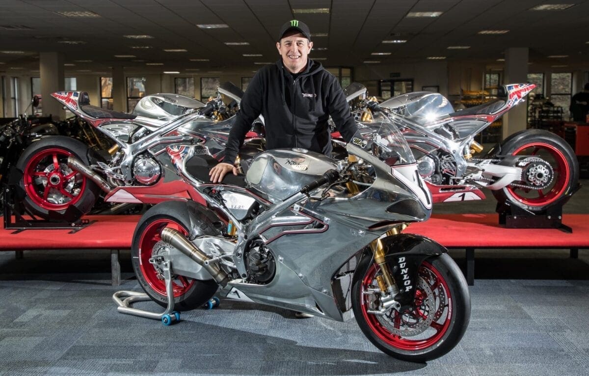 VIDEO: TT 2018 – John McGuinness joins Josh Brookes at Norton