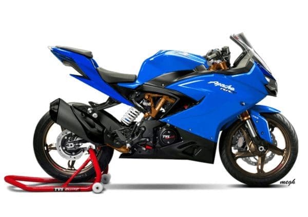 TVS (BMW) Apache RR310 mini-superbike reimagined