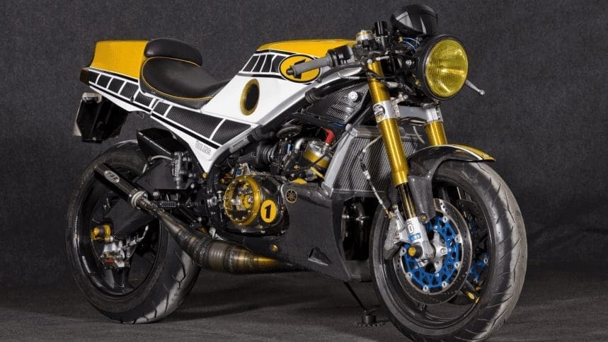 Yamaha RD350LC ‘Crazy Carbon’ Custom Endurance Racer