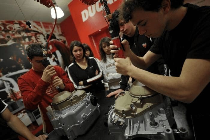 Ducati opens ‘Physics in Motion’ laboratory to the public