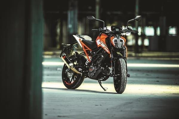 SAVE SOME CASH: Buy a Duke 125 and you’ll get a £500 voucher to spend on KTM gear