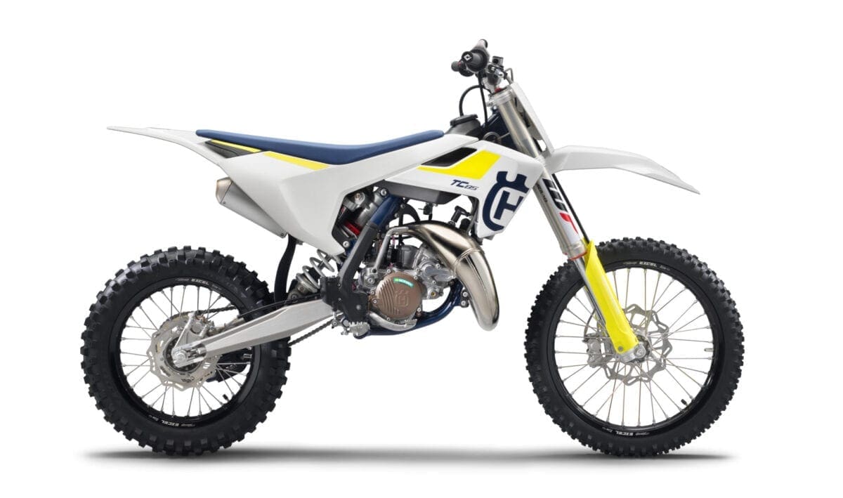 Husqvarna presents its two-stroke 2019 mini-motocross range