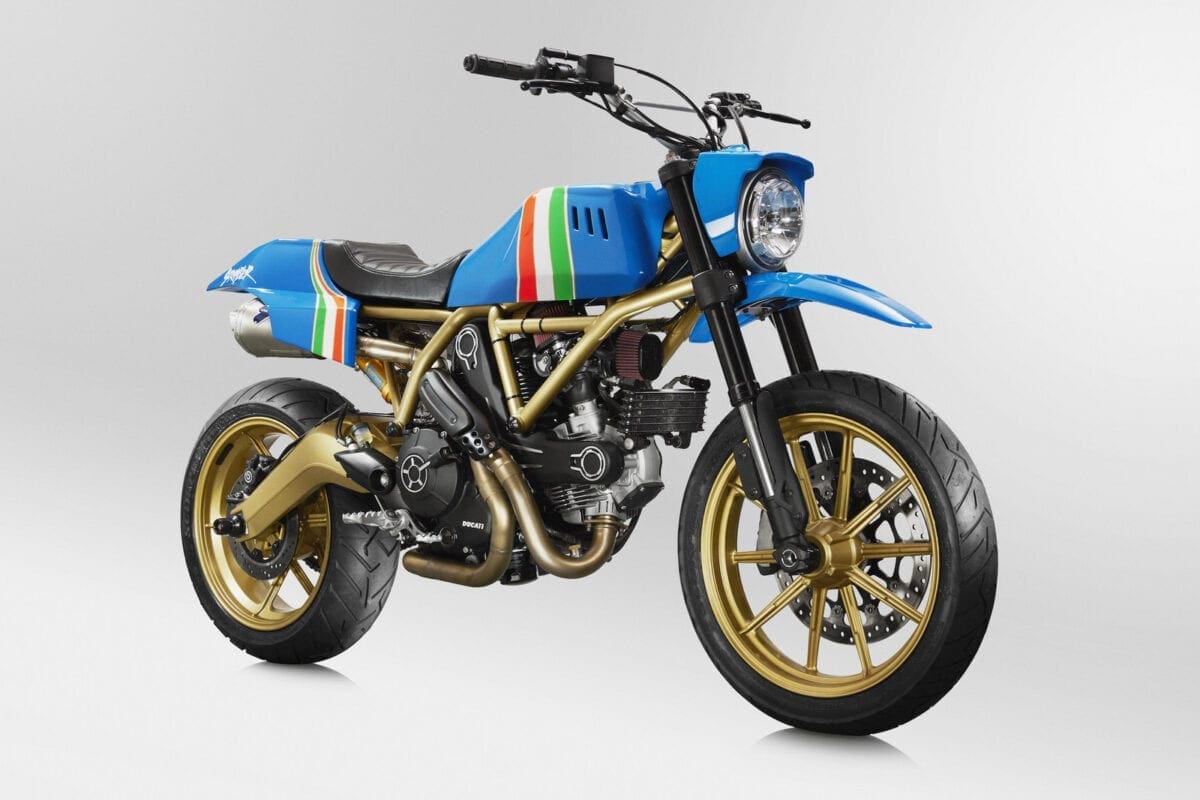 Maverick Custom Ducati Scrambler up for sale