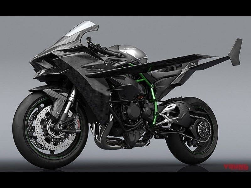 A Kawasaki H2R – with WINGS!