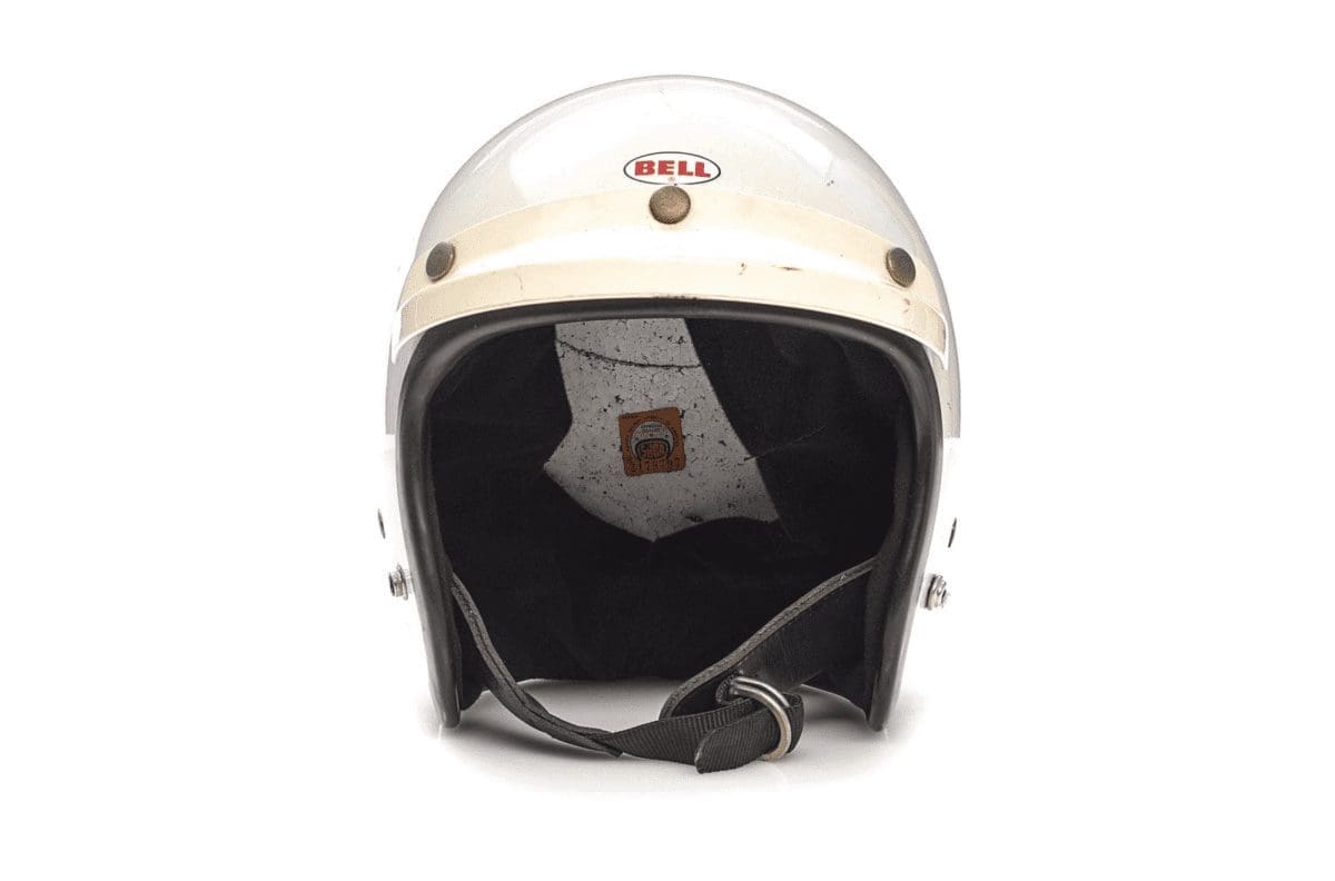 Get your hands on an ORIGINAL Steve McQueen BELL helmet.
