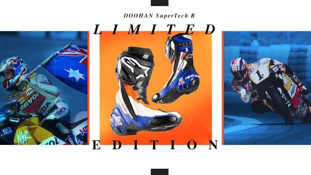 Alpinestars unveil MICK DOOHAN Supertech R Race Replica Boots