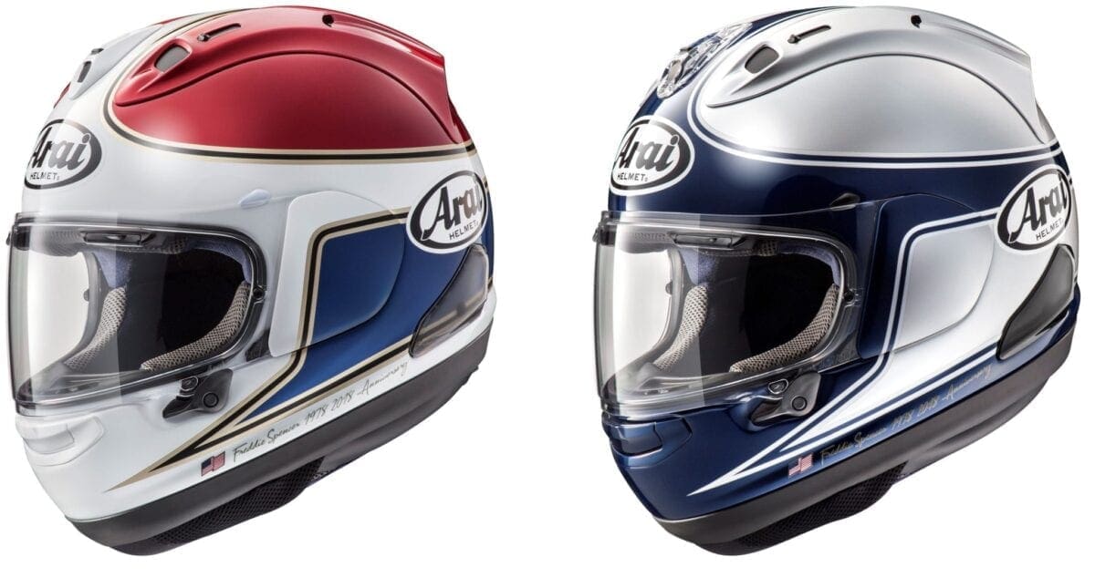 NEW GEAR: Arai’s NEW RX-7X SP Freddie Spencer Replicas.