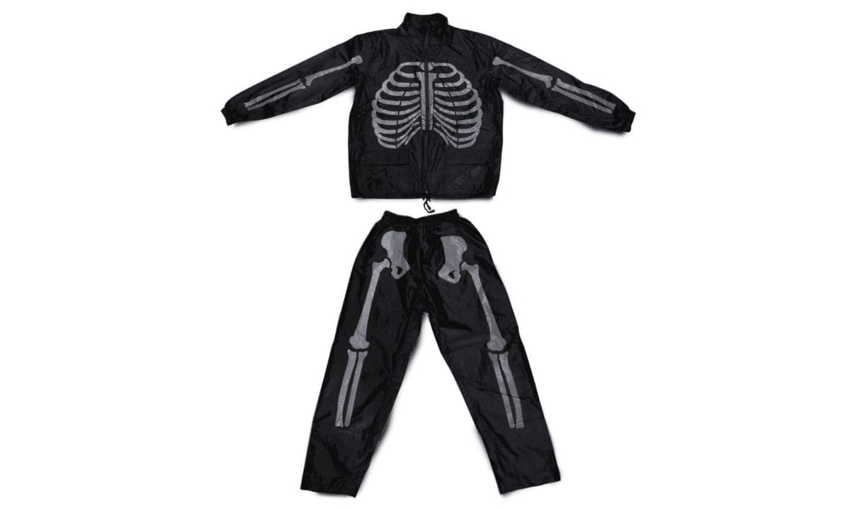 NEW GEAR: Fuel’s Day of the Dead two-piece waterproofs.