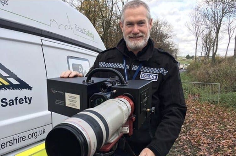 New police camera can catch speeders and phone users driving nearly ONE MILE away