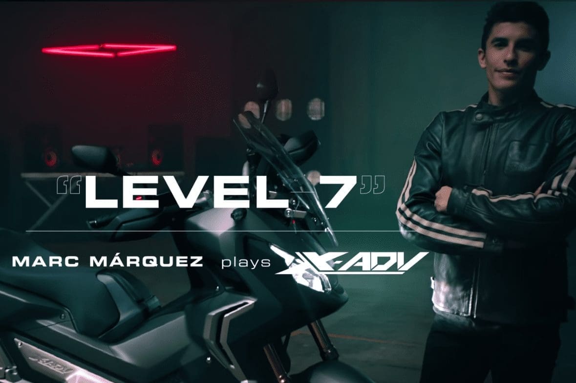 VIDEO: Marc Marquez makes MUSIC with a Honda X-ADV.