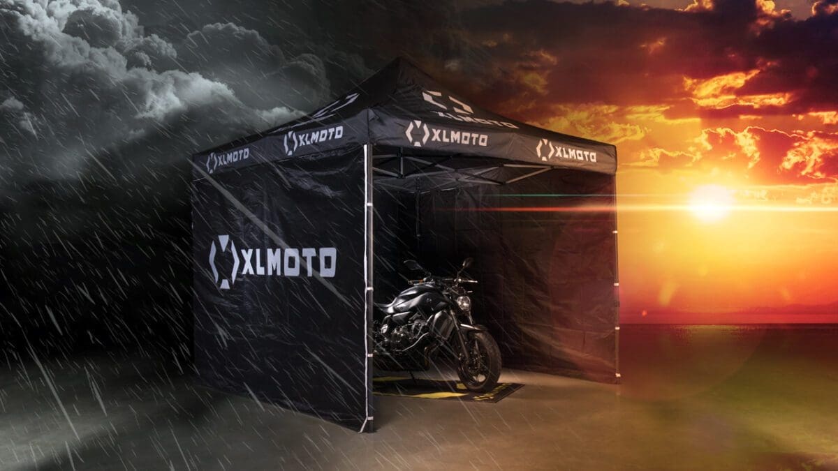 SAVE SOME CASH: 48% OFF XLmoto’s RACE tent.