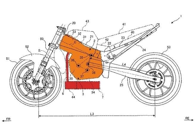 Suzuki files PATENT for an upside-down engine.