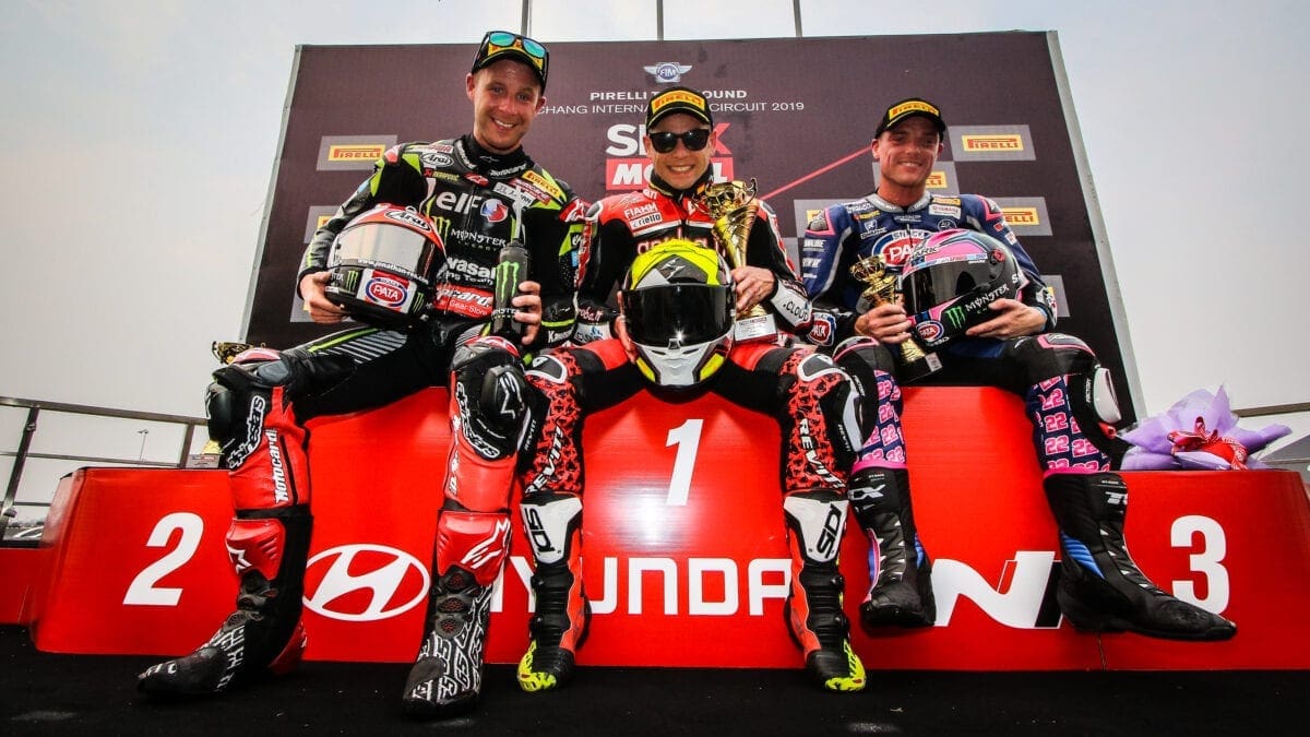WSB: Bautista battles to win in Buriram after on-track clash with Rea!