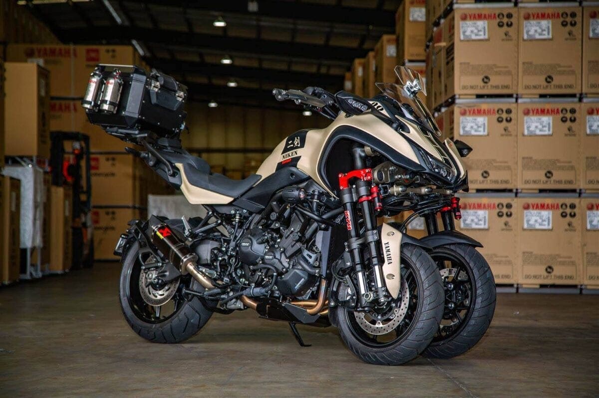 TURBO Yamaha Niken from Trooper Lu’s Garage