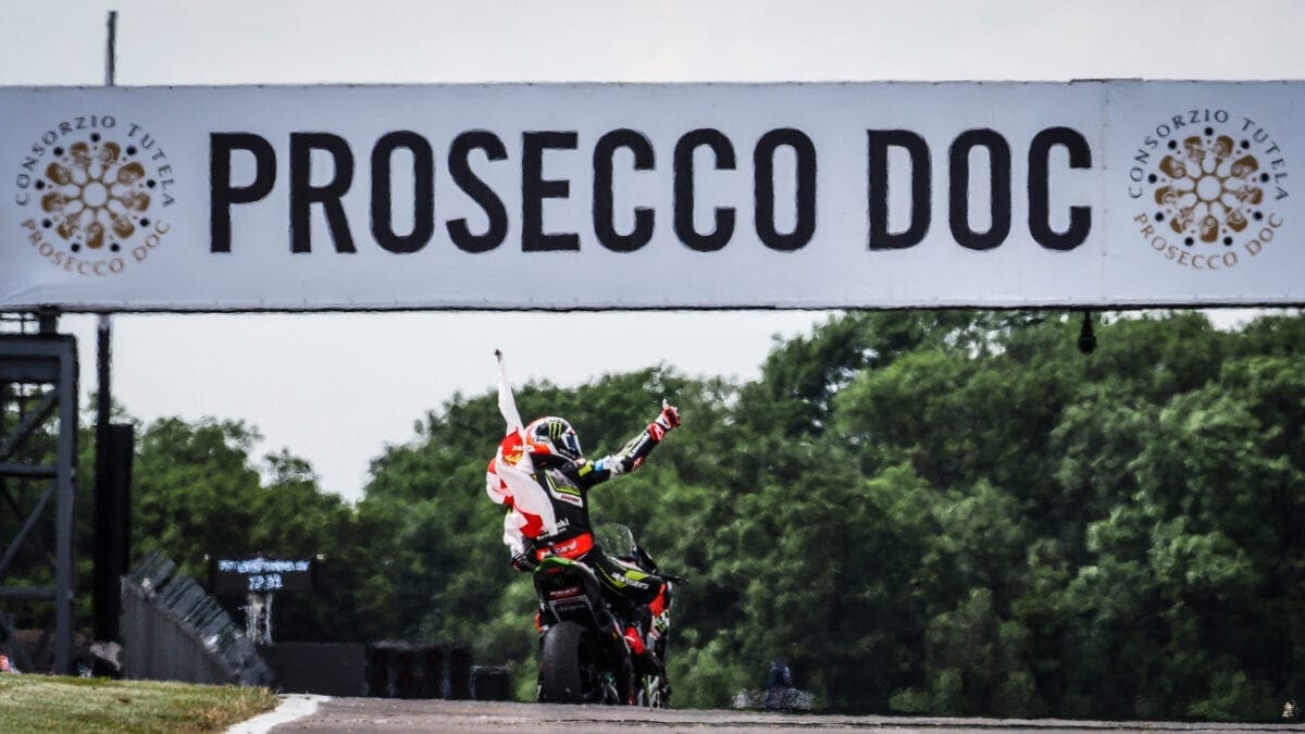 WSB: Rea overcomes charging Toprak for first triple treat of 2019!