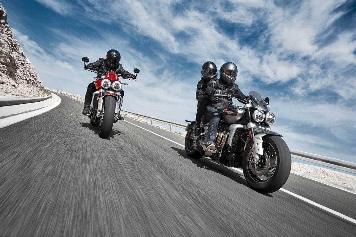 Here’s EVERYTHING you need to know about Triumph’s 2020 Rocket 3 R and Rocket 3 GT. FULL tech specs, the actual documents from TRIUMPH itself, a MEGA 51 photo gallery. And there’s a VIDEO too.