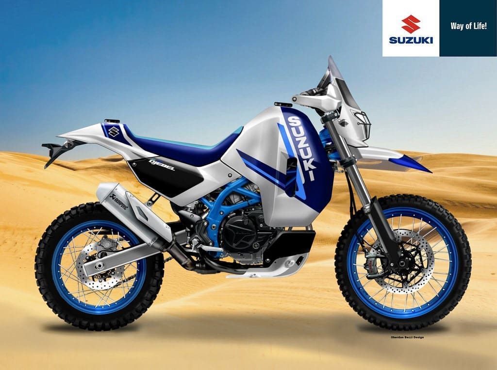 Suzuki’s V-Strom 650 for 2021? Here’s what Oberban Bezzi thinks it should look like…