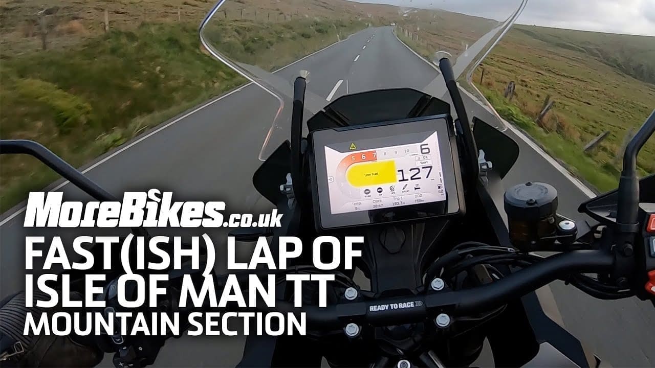 VIDEO: Fast(ish) lap of Isle of Man TT Mountain section on KTM