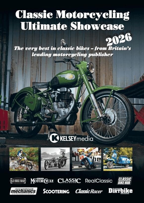 Free 100+ page digital magazine celebrates the best of classic motorcycling and scootering
