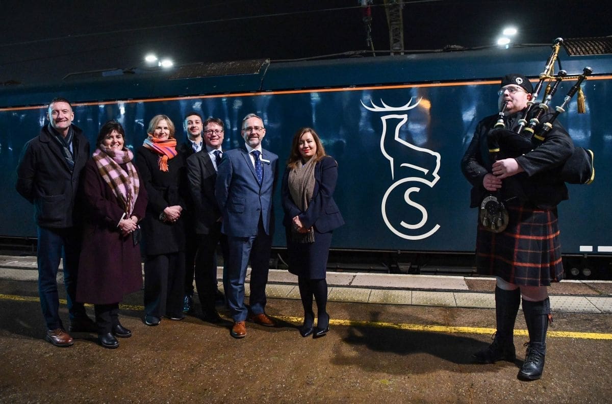 Caledonian Sleeper makes first departure from Birmingham to the Scottish Highlands