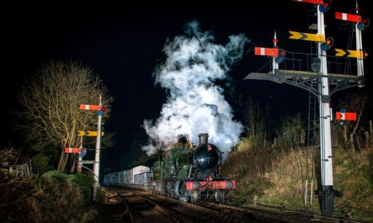 Overnight running returns to the SVR’s Autumn Steam Gala