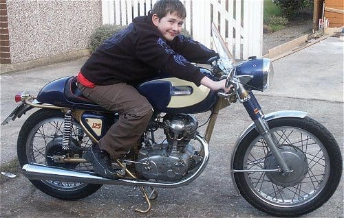 ducati04051402 Suits you sir. How long until he can ride it. though?