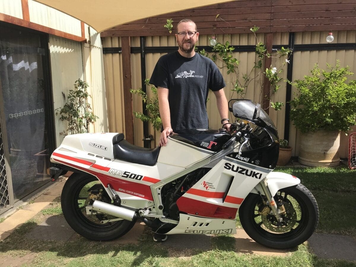 ‘True legend’s’ Suzuki RG500 ready to ride!